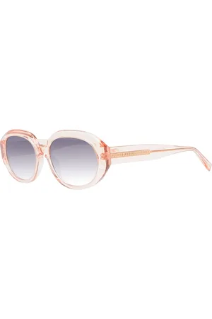 Ted Baker Femme, Accessoires, , Taille: ONE Size Lunettes de Soleil Femme Ovale Bleu