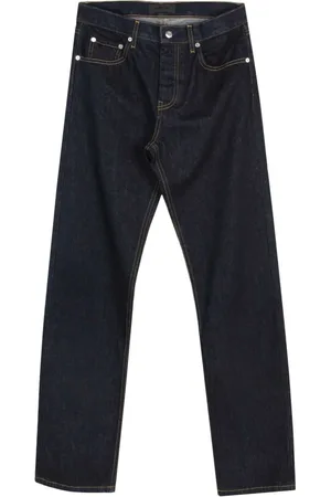 Helmut Lang Homme, Jeans, Bleu, Taille: W33 Jeans Coupe Classique en Denim Bleu