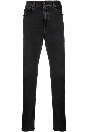 Diesel Homme, Jeans, Noir, Taille: W27 L32 Jean Noir Droit Décontracté