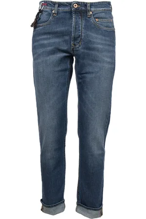 Siviglia Homme, Jeans, Bleu, Taille: W31 Jean en mélange coton avec 5 poches et coupe régulière