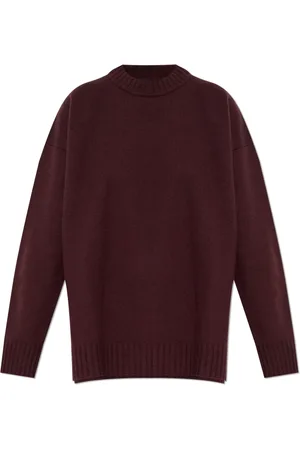 Jil Sander Femme, Pulls, Rouge, Taille: 38 FR Pull en laine