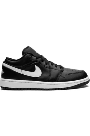 Nike Homme, Chaussures, Noir, Taille: 38 1/2 EU Air Jordan 1 Low Mixte Baskets Noires
