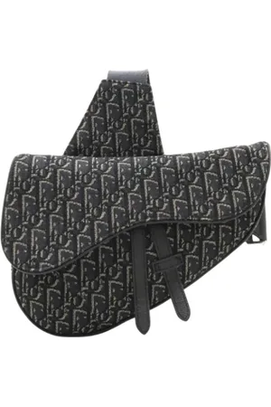 Dior Homme, Pre-owned, Noir, Taille: ONE Size Pre-owned Toile sacs-dior