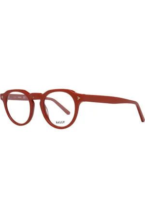 Bally Homme, Accessoires, Rouge, Taille: ONE Size Montures Optiques Rondes Orange