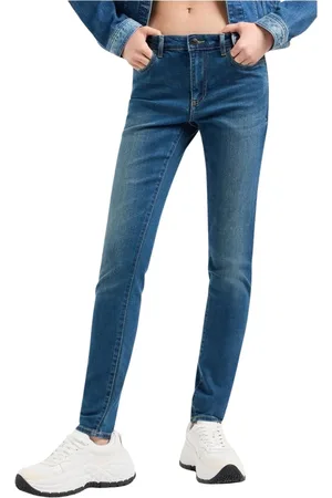 Armani Exchange Femme, Jeans, Bleu, Taille: W26 Jean Super Skinny en Coton Stretch - Bleu