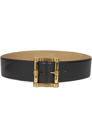 Etro Femme, Accessoires, Noir, Taille: 80 CM Ceinture Réversible en Cuir et Daim