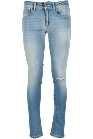 Dondup Femme, Jeans, Bleu, Taille: W31 Jean Gaia à fermeture éclair