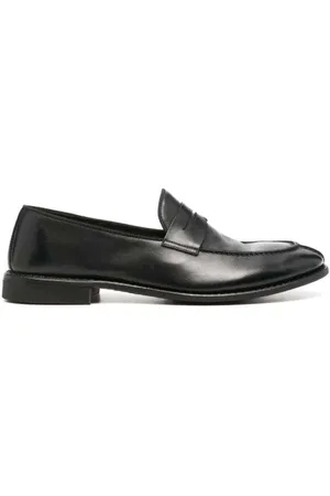 ALBERTO FASCIANI Homme, Chaussures, Noir, Taille: 42 1/2 EU Mocassin classique en cuir