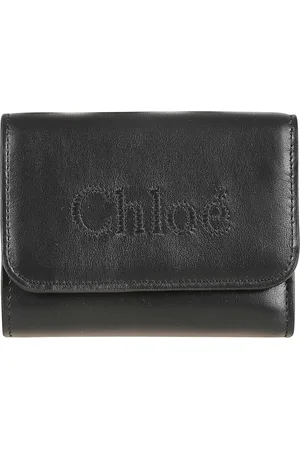 Chloé Femme, Accessoires, Noir, Taille: ONE Size Portefeuilles Noirs avec Chloe Sense
