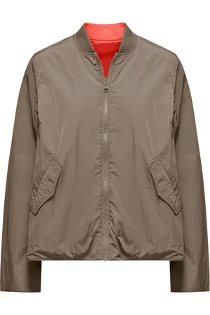Bomboogie Femme, Vestes, Gris, Taille: 46 FR Reversible two-tone jacket