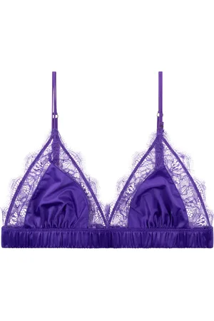 LOVE Stories Femme, Sous-vêtements, Violet, Taille: 90C FR Soutien-Gorge en Dentelle Violet