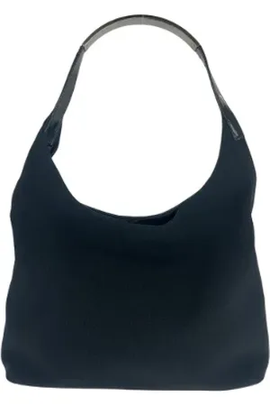Gucci Femme, Pre-owned, Noir, Taille: ONE Size Pre-owned Toile sacs-gucci