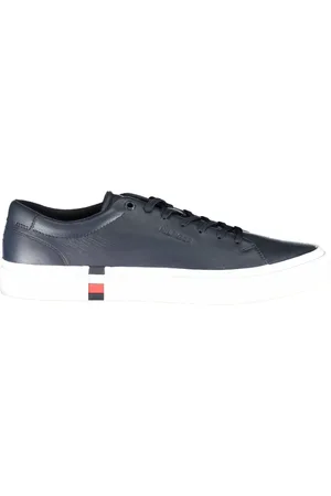 Tommy Hilfiger Homme, Chaussures, Bleu, Taille: 42 EU Baskets de Sport Bleues avec Logo