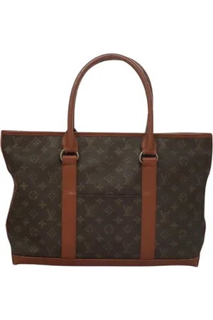LOUIS VUITTON Femme, Pre-owned, Brun, Taille: ONE Size Pre-owned Toile sacs-main