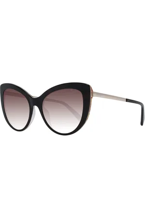 Emilio Pucci Femme, Accessoires, Brun, Taille: ONE Size Lunettes de Soleil Femme Marron Style Papillon