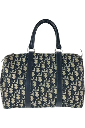Dior Femme, Pre-owned, Bleu, Taille: ONE Size Pre-owned Toile sacs-main