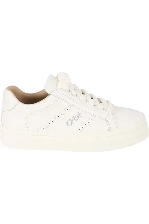 Chloé Femme, Chaussures, Blanc, Taille: 36 EU Baskets Blanches Lauren