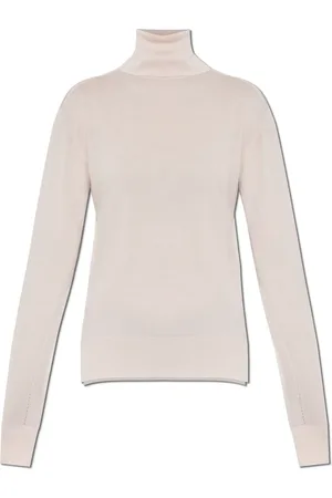 Jil Sander Femme, Pulls, Rose, Taille: 36 FR Pull à col roulé en cachemire