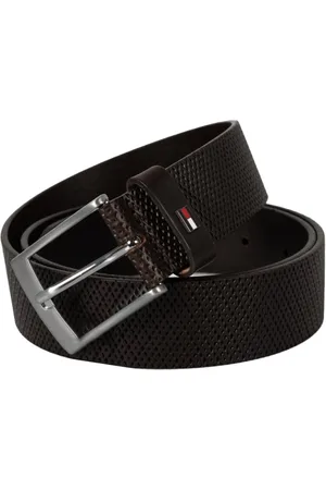 Tommy Hilfiger Homme, Accessoires, Brun, Taille: 90 CM Élégante boucle de ceinture en cuir