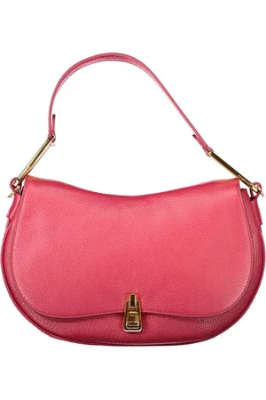 Coccinelle Femme, Sacs, Rouge, Taille: ONE Size Sac à main en cuir rouge pour femme