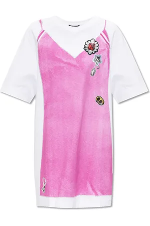 Marc Jacobs Femme, Robes, Rose, Taille: 40/42 FR Robe Imprimée