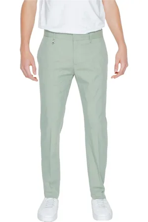 Antony Morato Homme, Pantalons, Vert, Taille: XL Pantalon vert uni avec poches