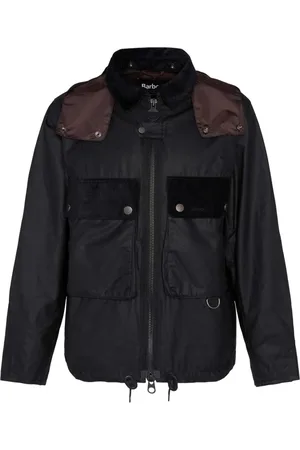 Barbour Homme, Vestes, Noir, Taille: XL Veste Cirée Re-Engineered Spey en Noir