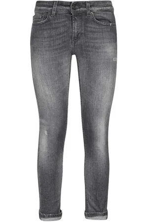 Dondup Femme, Jeans, Gris, Taille: W25 Jean 5 Poches Délavé