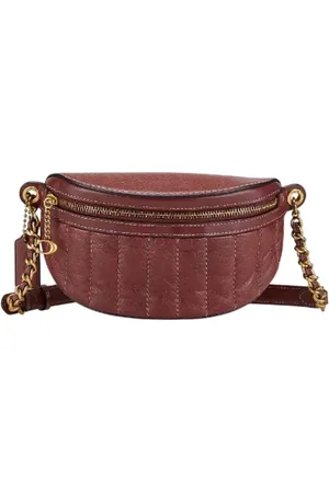 Coach Femme, Pre-owned, Violet, Taille: ONE Size Pre-owned Cuir sacs-bandouliere