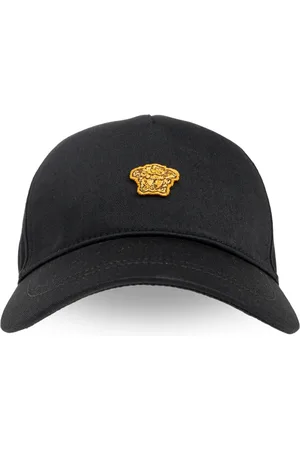 VERSACE Homme, Accessoires, Noir, Taille: 57 CM Casquette de baseball