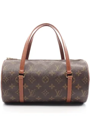 LOUIS VUITTON Femme, Pre-owned, Brun, Taille: ONE Size Pre-owned Toile sacs-main