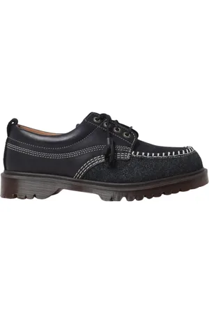 Dr. Martens Homme, Chaussures, Noir, Taille: 43 1/2 EU Chaussures Classiques Brogue en Cuir