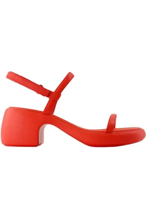 Camper Femme, Chaussures, Rouge, Taille: 37 EU Escarpins Rouge à Bride Arrière