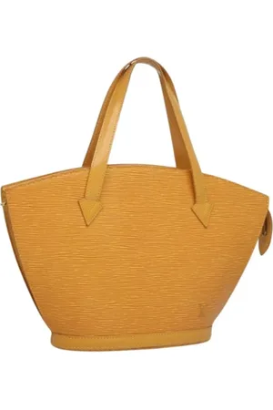 LOUIS VUITTON Femme, Pre-owned, Jaune, Taille: ONE Size Pre-owned Cuir sacs-main