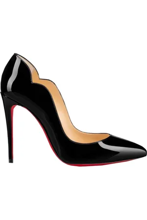 Christian Louboutin Femme, Chaussures, Noir, Taille: 40 EU Élégantes Chaussures à Talons Hauts