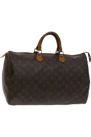 LOUIS VUITTON Femme, Pre-owned, Brun, Taille: ONE Size Pre-owned Toile sacs-main
