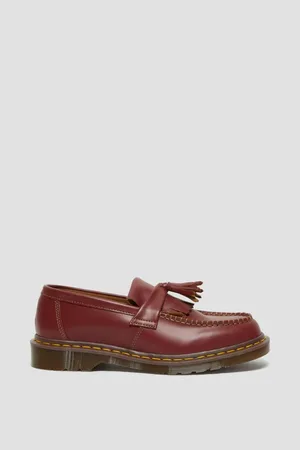 Dr. Martens Homme, Chaussures, Rouge, Taille: 37 EU Mocassin Vintage Quilon à Gland