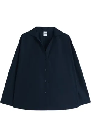 Aspesi Femme, Blouses et Chemises, Bleu, Taille: 34 FR Chemise à Manches Françaises