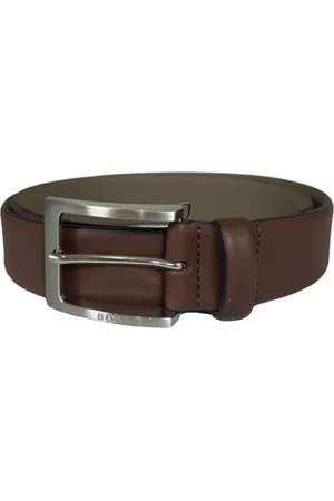 HUGO BOSS Homme, Accessoires, Brun, Taille: 95 CM Ceinture en Cuir Masculine Barnabie