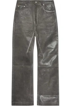 Rick Owens Homme, Jeans, Gris, Taille: W32 Geth Denim Jeans