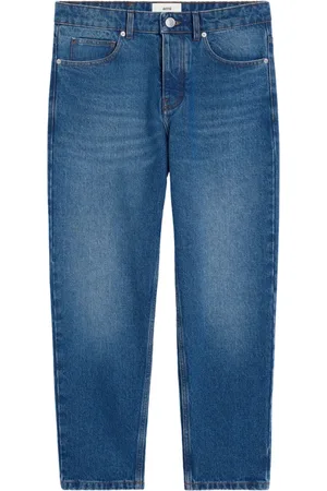 Ami Homme, Jeans, Bleu, Taille: W31 Jean Droit Bleu