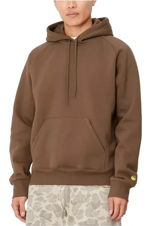 Carhartt Homme, Sweatshirts et sweats à capuche, Brun, Taille: XL Sweat à capuche Chocolate Gold