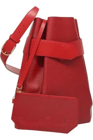 LOUIS VUITTON Femme, Pre-owned, Rouge, Taille: ONE Size Pre-owned Cuir sacs-louis-vuitton