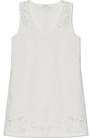 RAG&BONE Femme, Robes, Blanc, Taille: 36 FR Robe sans manches