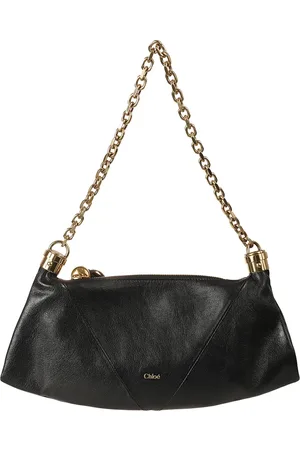 Chloé Femme, Sacs, Noir, Taille: ONE Size Sac Bandoulière Chaîne Noire