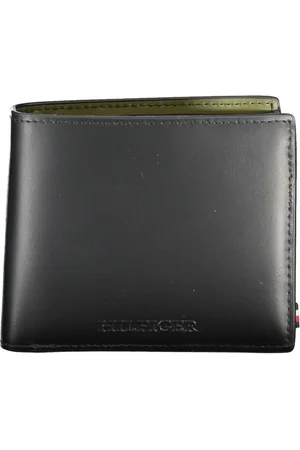Tommy Hilfiger Homme, Accessoires, Noir, Taille: ONE Size Portefeuille à Imprimé Contrastant & Porte-cartes