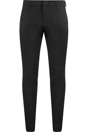 Dondup Homme, Pantalons, Gris, Taille: W36 Pantalon Chino Slim-Fit