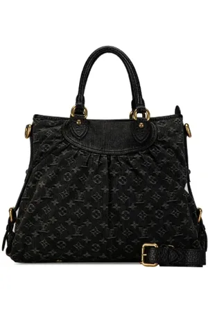 LOUIS VUITTON Femme, Pre-owned, Noir, Taille: ONE Size Pre-owned Toile sacs-ports-paule