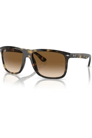 Ray-Ban Unisex, Accessoires, Brun, Taille: 57 MM Nouvelles Lunettes de Soleil Boyfriend Havana Marron