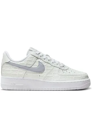 Nike Femme, Chaussures, Blanc, Taille: 36 1/2 EU Air Force 1 Baskets Blanches Basses